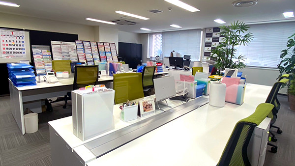 オフィスの様子